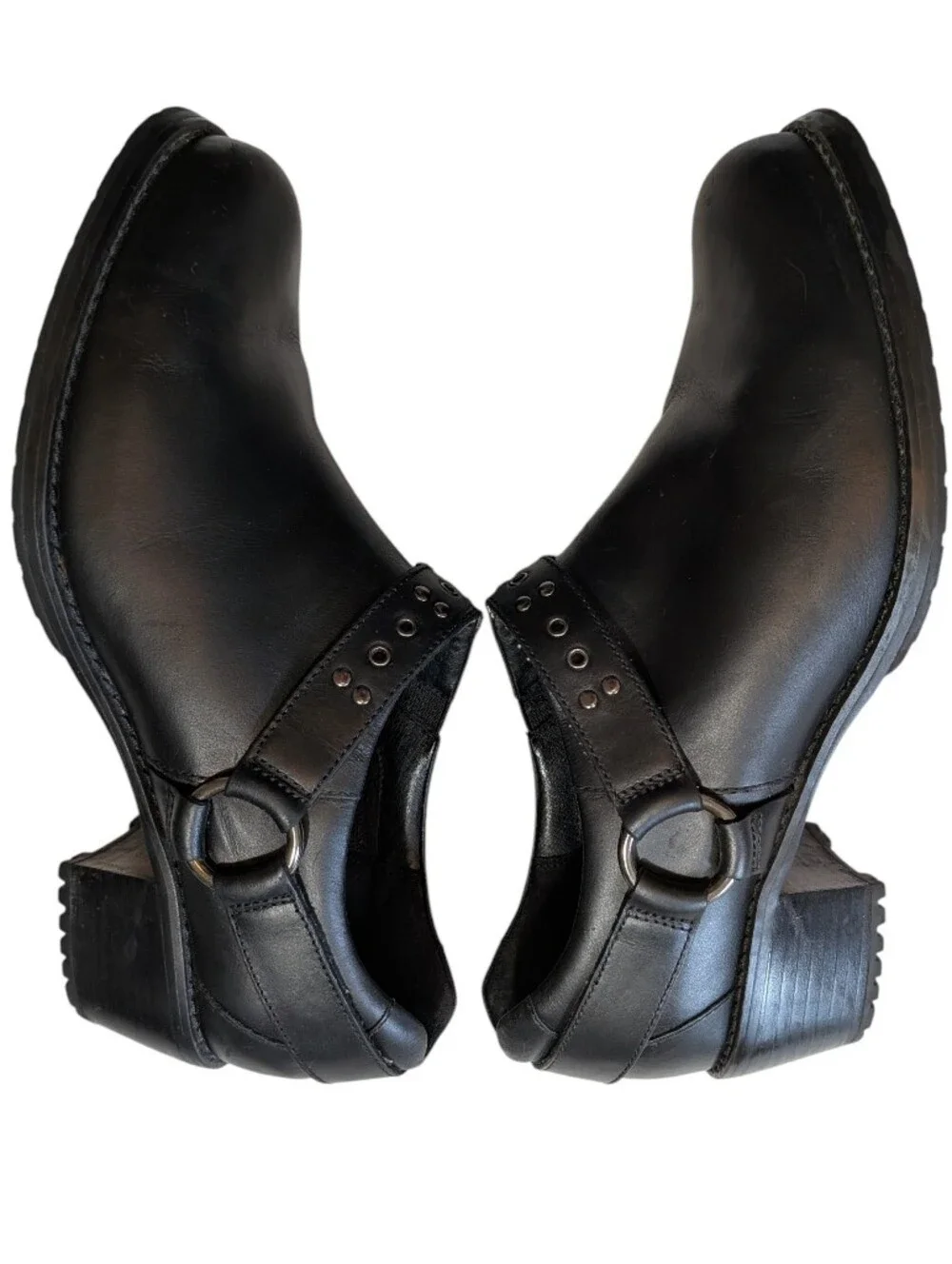Red Wing Shoes Black Leather Booties